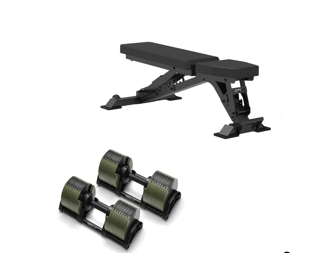 Dumbbell and Bench Set